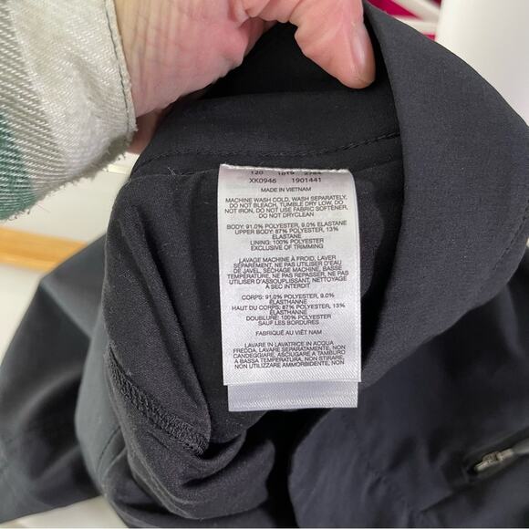 Columbia black activewear camping hiking sports mini skirt medium - Picture 6 of 6